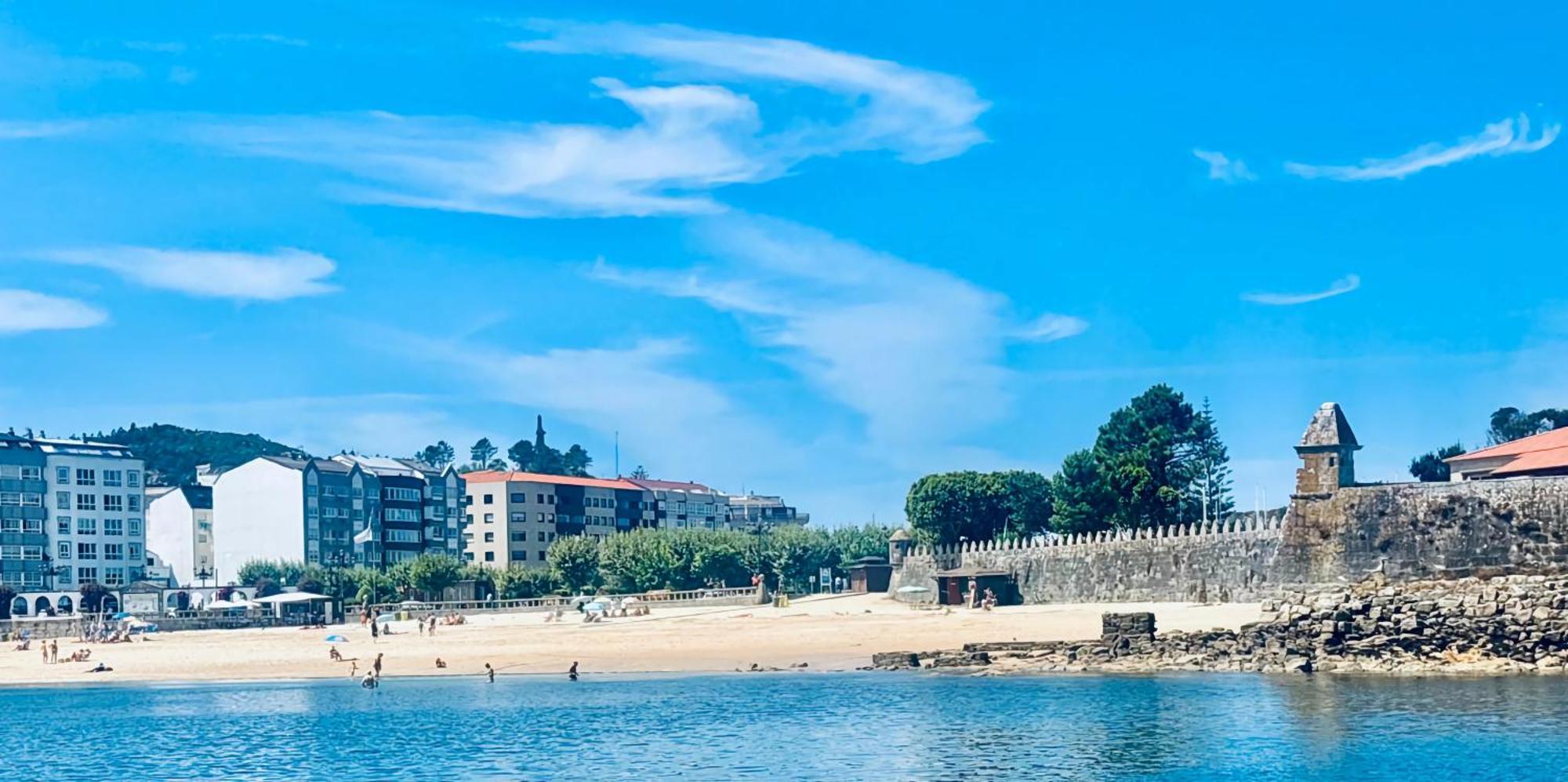Apartament Hoibai, Raina, Atico, Con Vistas Al Casco Historico De Baiona, Galicia Zewnętrze zdjęcie